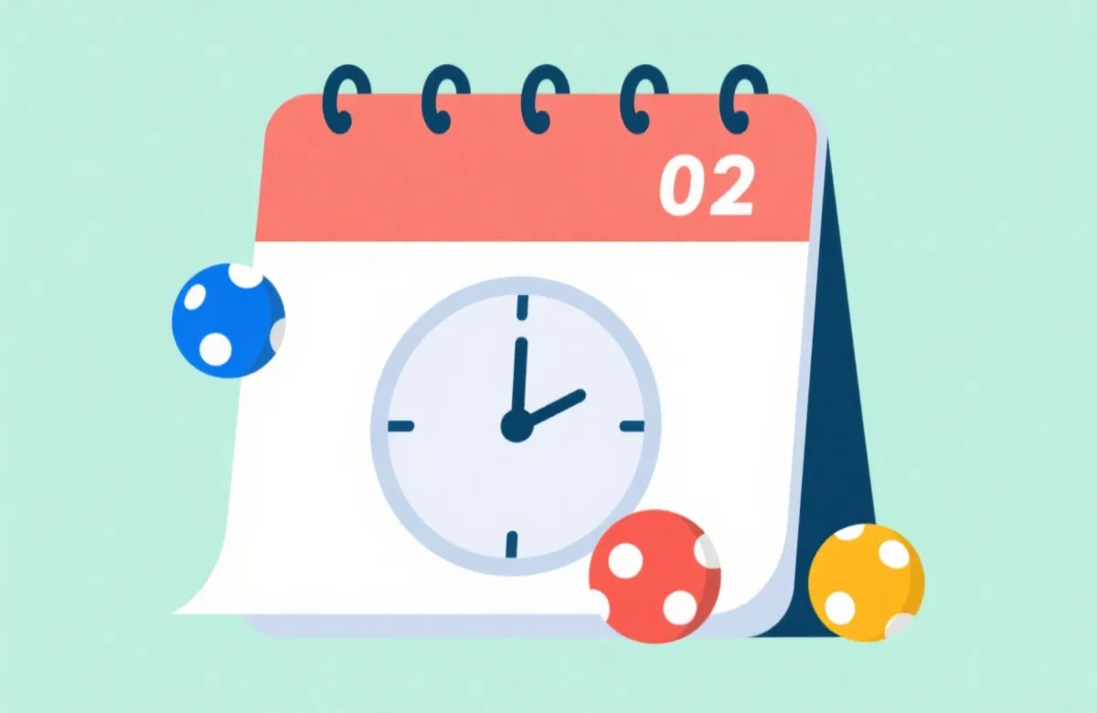 开奖时间表与提醒示意图